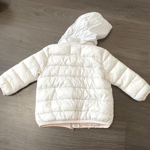 Light puffer jacket for baby girls from Zara